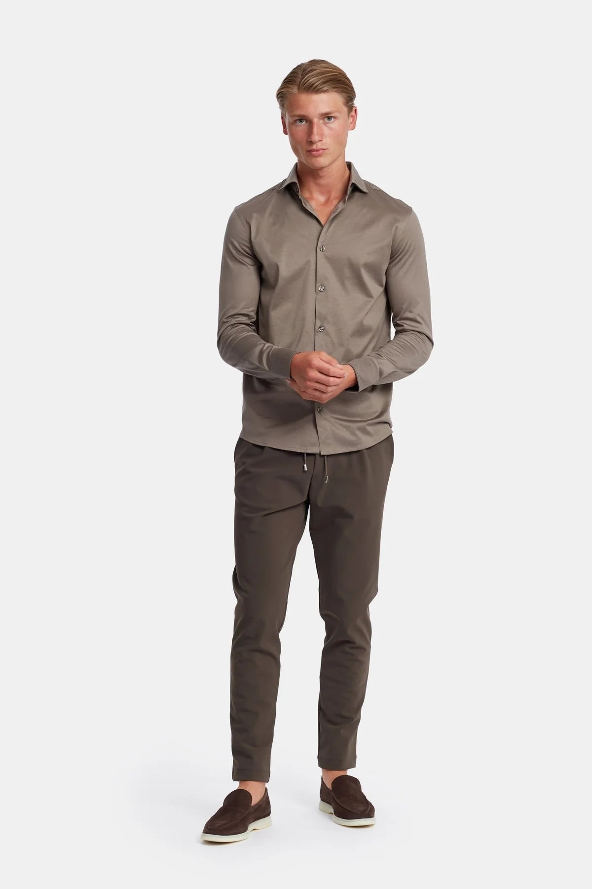 CHAMPAGNE FORMAL SHIRT