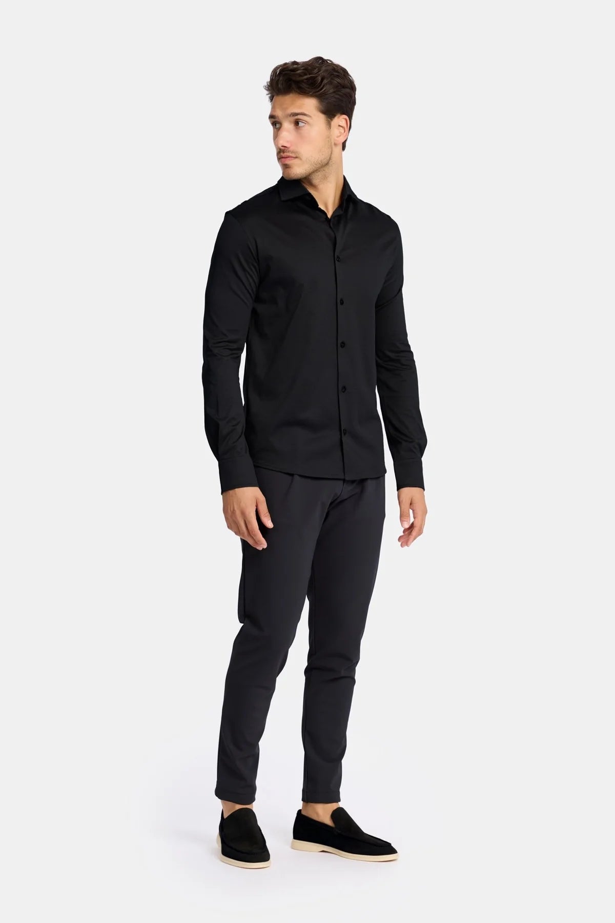 BLACK FORMAL SHIRT