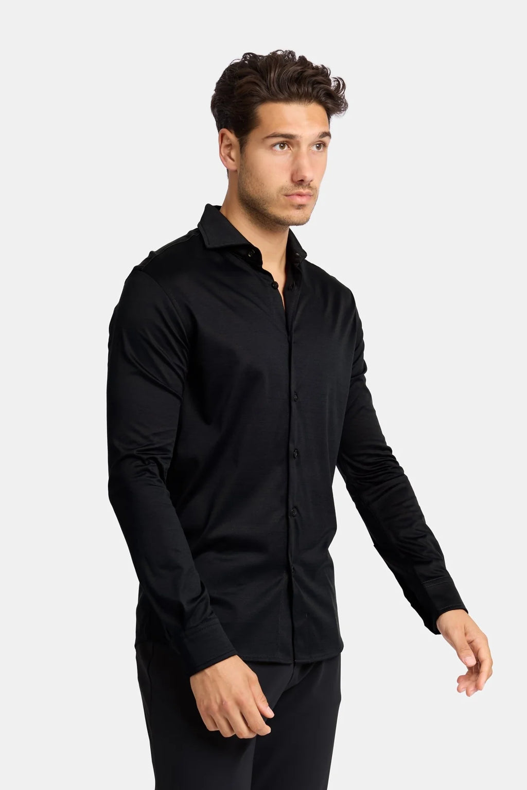 BLACK FORMAL SHIRT