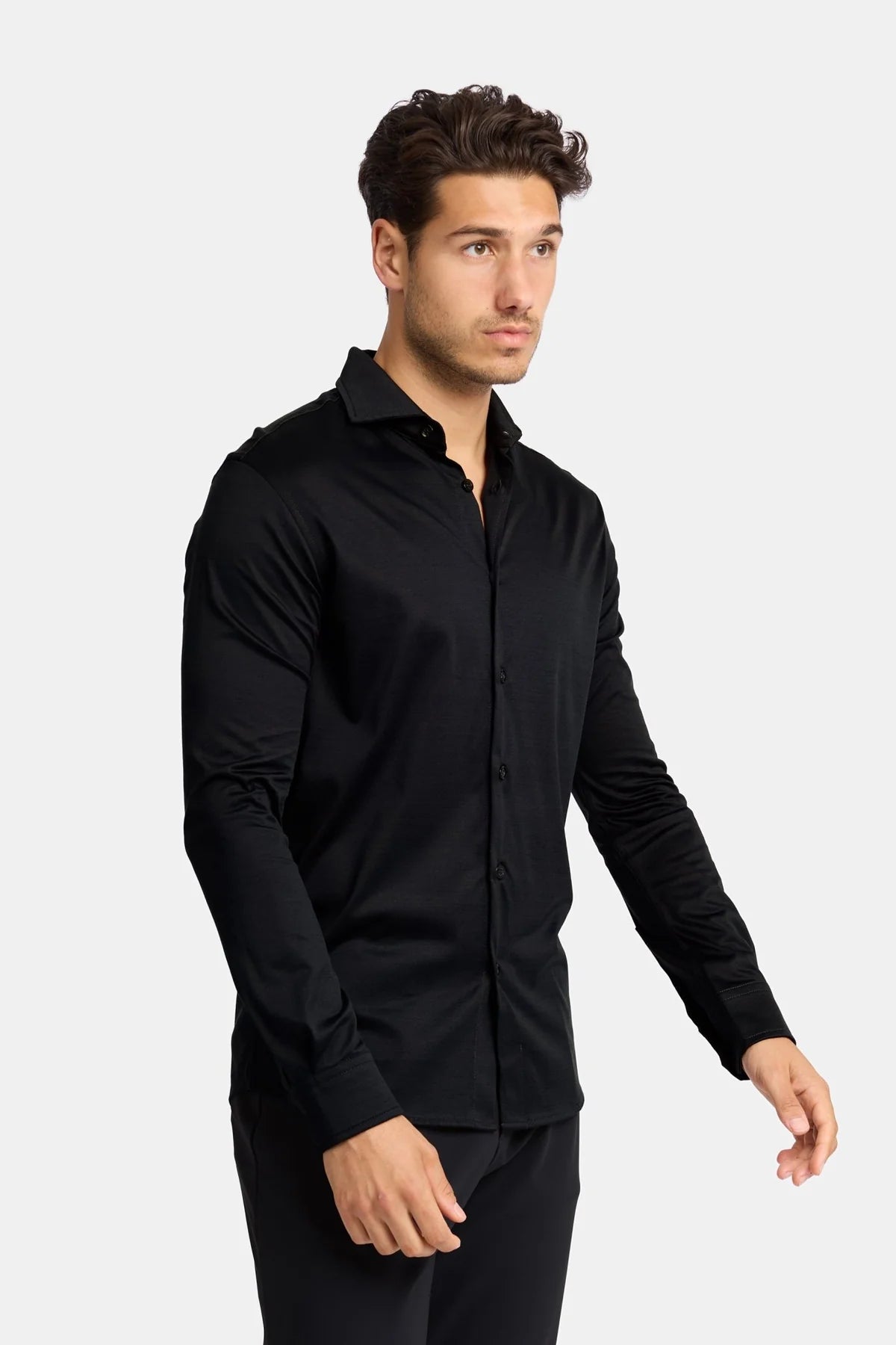 BLACK FORMAL SHIRT